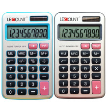 Calculadora de bolso de 10 dígitos de dupla potência (LC329)